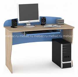 Стол компьютерный Ника 431 Р MOB_Nika431R_blue