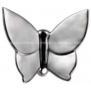 мебель Декоративная бабочка Butterfly (серебряная) h12 (10*12*5)