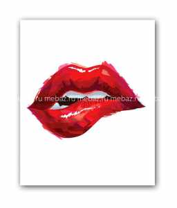 мебель Постер Lips А3