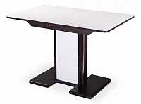 мебель Стол обеденный Танго ПР со стеклом DOM_Tango_PR_VN_st-BL_05_VN_BL