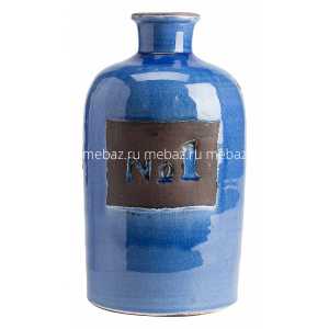 мебель Декоративная ваза Terra Cotta Синяя