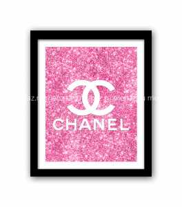 мебель Постер Chanel Glamour А3